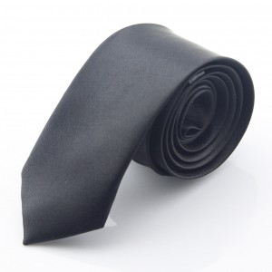 SLIM kravata - black